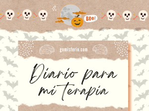 OCTUBRE - Diario para mi Terapia